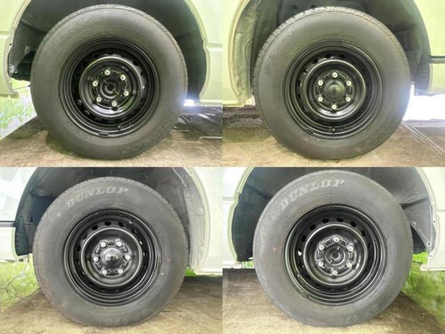 ハイエースバン ４ＷＤロングスーパーＧＬダークプライム２　保証書／純正　ＳＤナビ／デジタルインナーミラー／衝突安全装置／両側電動スライドドア／車線逸脱防止支援システム／シート　ハーフレザー／ドライブレコーダー　前後／ヘッドランプ　ＬＥＤ　衝突被害軽減システム（60枚目）