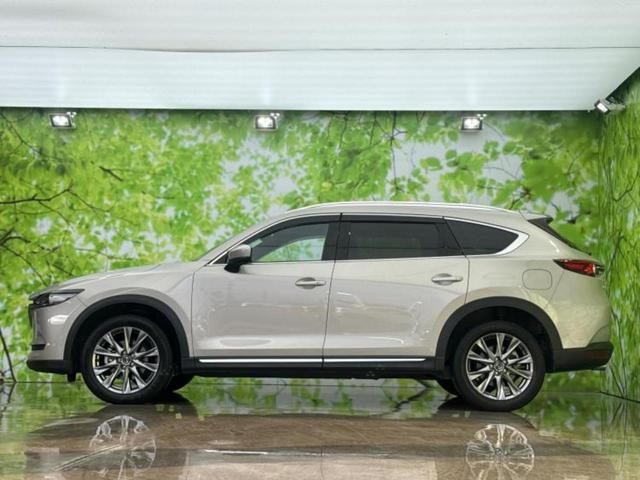 CX-8 XD Lパッケージ 新品タイヤ/純正 SDナビ/衝突安全装置/シートヒーター 全席/360°ビューモニター/車線逸脱防止支援システム/シート 合皮/電動バックドア/ヘッドランプ LED/Bluetooth接続/ETC(2枚目)