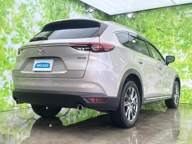 CX-8 XD Lパッケージ 新品タイヤ/純正 SDナビ/衝突安全装置/シートヒーター 全席/360°ビューモニター/車線逸脱防止支援システム/シート 合皮/電動バックドア/ヘッドランプ LED/Bluetooth接続/ETC(3枚目)