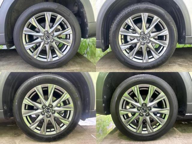 CX-8 XD Lパッケージ 新品タイヤ/純正 SDナビ/衝突安全装置/シートヒーター 全席/360°ビューモニター/車線逸脱防止支援システム/シート 合皮/電動バックドア/ヘッドランプ LED/Bluetooth接続/ETC(63枚目)