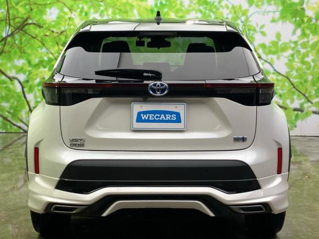 ヤリスクロス ハイブリッドZ 純正エアロ/保証書/ディスプレイオーディオ+ナビ8インチ/衝突安全装置/シートヒーター/パノラミックビューモニター/車線逸脱防止支援システム/シート ハーフレザー/電動バックドア 衝突被害軽減システム(44枚目)