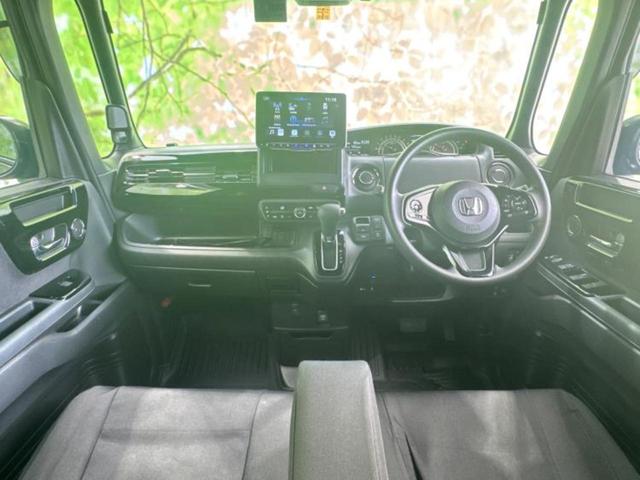 Ｎ－ＢＯＸカスタム Ｌ　新品タイヤ／保証書／ディスプレイオーディオ８インチ／衝突安全装置／電動スライドドア／シートヒーター　前席／車線逸脱防止支援システム／ドライブレコーダー　前後／ヘッドランプ　ＬＥＤ　衝突被害軽減システム（8枚目）