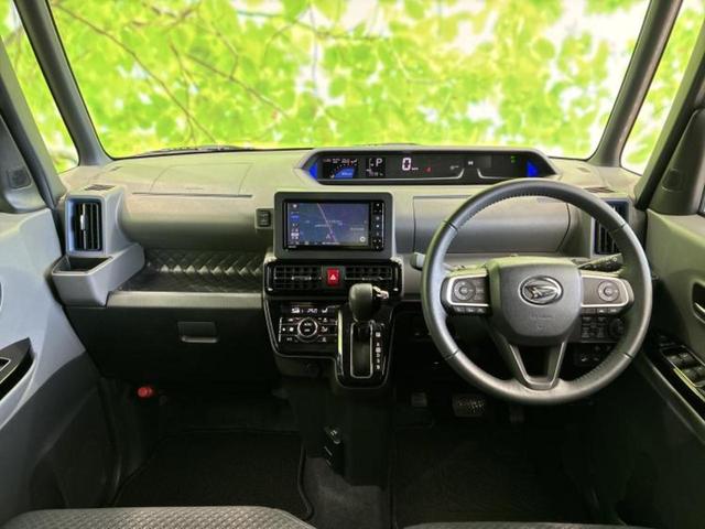 タント カスタムRSセレクション 保証書/純正 SDナビ/衝突安全装置/両側電動スライドドア/シートヒーター 前席/パノラマモニター/車線逸脱防止支援システム/ドライブレコーダー 純正/ヘッドランプ LED/USBジャック/ETC(8枚目)