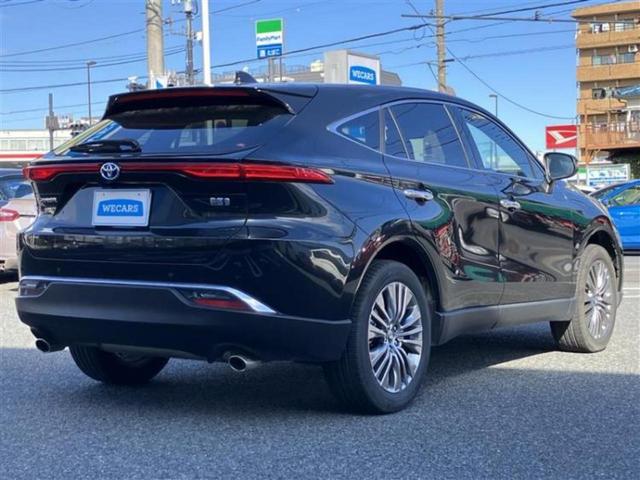 ハリアーハイブリッド Ｚ　ＪＢＬ／保証書／純正　ＳＤナビ／デジタルインナーミラー／衝突安全装置／全方位モニター／車線逸脱防止支援システム／シート　ハーフレザー／電動バックドア／ヘッドランプ　ＬＥＤ／Ｂｌｕｅｔｏｏｔｈ接続（3枚目）