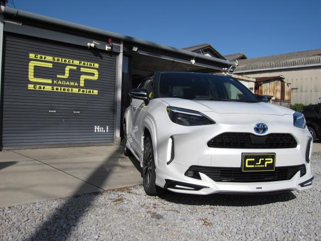 ヤリスクロス ハイブリッドＺ　モデリスタエアロ　衝突軽減ブレーキ　Ｂｌｕｅｔｏｏｔｈ　フルセグテレビ　バックカメラ　ＥＴＣ　クルーズコントロール　３６０度＋リアカメラドライブレコーダー　プッシュスタート　スマートキー（5枚目）