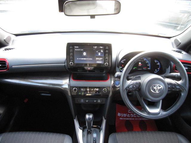 ヤリスクロス ハイブリッドＺ　モデリスタエアロ　衝突軽減ブレーキ　Ｂｌｕｅｔｏｏｔｈ　フルセグテレビ　バックカメラ　ＥＴＣ　クルーズコントロール　３６０度＋リアカメラドライブレコーダー　プッシュスタート　スマートキー（14枚目）
