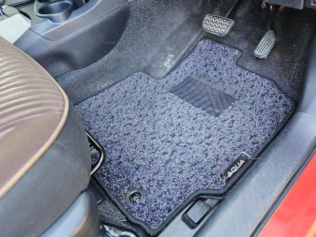 アクア G 社外15インチアルミホイール 社外メモリーナビ フルLED化 フルセグTV Bluetooth CD/DVD スマートキー プッシュスタート オートエアコン オートライト(71枚目)