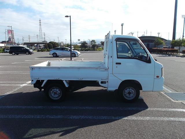 サンバートラック ＴＢ　４ＷＤ　５速マニュアル車　エアコン付き（9枚目）