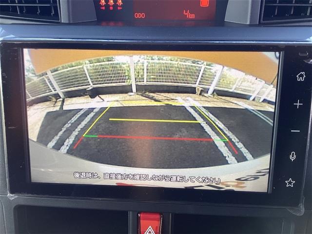 バックカメラ装着済！死角になりやすい後方もとても見やすいです☆車庫入れに自信がない方や縦列駐車が苦手な方にも、オススメな機能です！安心度もアップ！