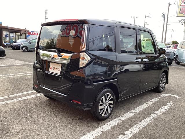 ルーミー カスタムＧ　バックカメラ　ＴＶ　両側電動スライドドア　クリアランスソナー　オートクルーズコントロール　衝突被害軽減システム　アルミホイール　オートライト　ＬＥＤヘッドランプ　スマートキー　アイドリングストップ（18枚目）