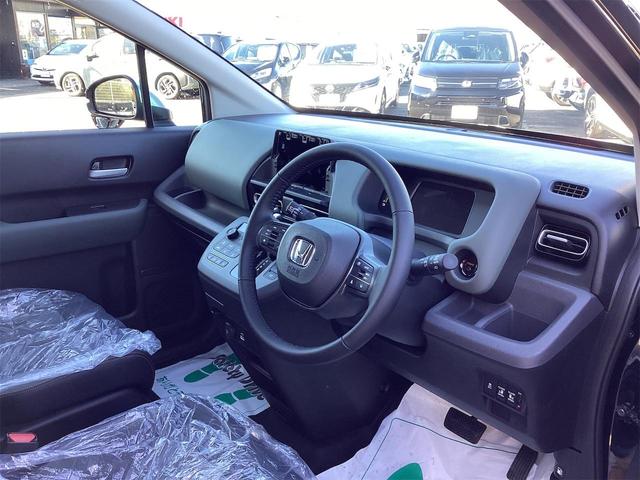 フリード e:HEVクロスター ブラインドスポットモニター オートクルーズコントロール レーンアシスト 衝突被害軽減システム 両側電動スライドドア オートライト LEDヘッドランプ スマートキー 電動格納ミラー シートヒーター(28枚目)