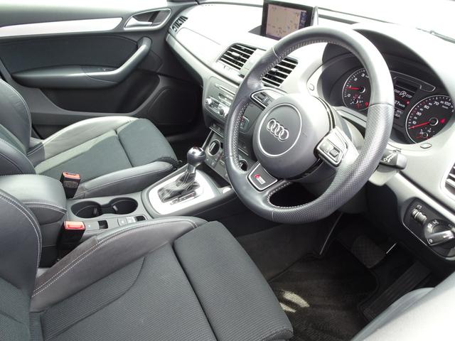 Ｑ３ ２．０ＴＦＳＩクワトロ１８０ＰＳ　認定中古車　禁煙車　修復歴無　ワンオーナー　カーボンルーフラッピング　Ｓラインパッケージ　オートテールゲート　ＬＥＤヘッドライト　サイドアシスト　レーンアシスト　バックモニター　ＣＤ　ＴＶ　ＤＶＤ（12枚目）
