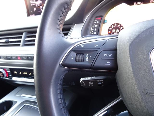 Q7 認定中古車 禁煙車 修復歴無 マトリクスLED アダプティブエアサス 5ツインスポークマットチタングレー21インチ 3列目シート サラウンドビュー バーチャルコックピット カープレイ(22枚目)