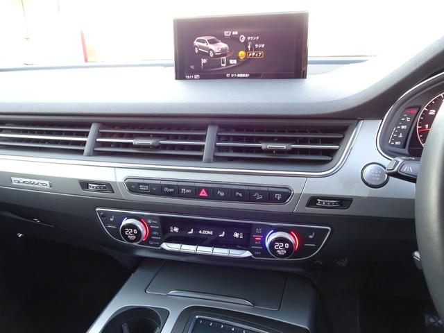 Q7 認定中古車 禁煙車 修復歴無 マトリクスLED アダプティブエアサス 5ツインスポークマットチタングレー21インチ 3列目シート サラウンドビュー バーチャルコックピット カープレイ(27枚目)