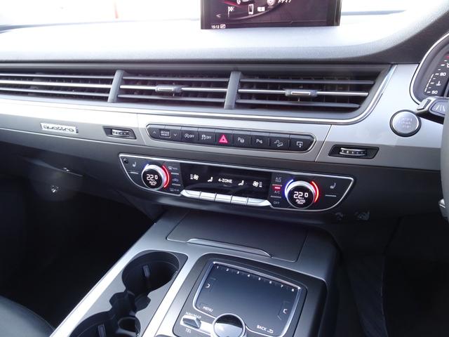 Q7 認定中古車 禁煙車 修復歴無 マトリクスLED アダプティブエアサス 5ツインスポークマットチタングレー21インチ 3列目シート サラウンドビュー バーチャルコックピット カープレイ(36枚目)