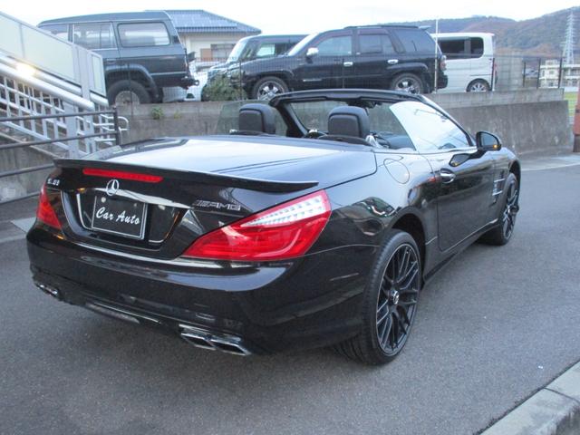 ＳＬ ＳＬ６３　ＡＭＧ　ＳＬ６３　ＡＭＧ（２名）／ハーマンカードン／本革エアーシート／？記録簿付き／エアスカーフ／ＢＳＭ／レーダーブレーキサポート／メモリーシート／純正おＨＤＤナビ／ＴＶ／ＢＴ／ステアリング連動バックカメラ／（33枚目）