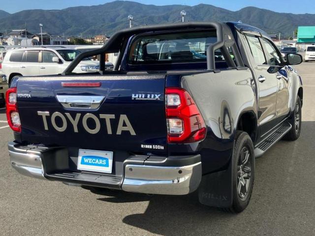 ハイラックス ４ＷＤ　Ｚ　純正　ＳＤナビ／衝突安全装置／車線逸脱防止支援システム／ヘッドランプ　ＬＥＤ／ＥＴＣ／ＥＢＤ付ＡＢＳ／横滑り防止装置／フルセグＴＶ／エアバッグ　運転席／エアバッグ　助手席／エアバッグ　サイド　４ＷＤ（3枚目）