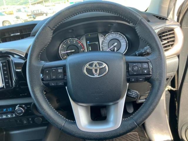 ハイラックス ４ＷＤ　Ｚ　新品タイヤ／純正　ＳＤナビ／衝突安全装置／車線逸脱防止支援システム／ヘッドランプ　ＬＥＤ／Ｂｌｕｅｔｏｏｔｈ接続／ＥＴＣ／ＥＢＤ付ＡＢＳ／横滑り防止装置／クルーズコントロール／バックモニター　４ＷＤ（36枚目）