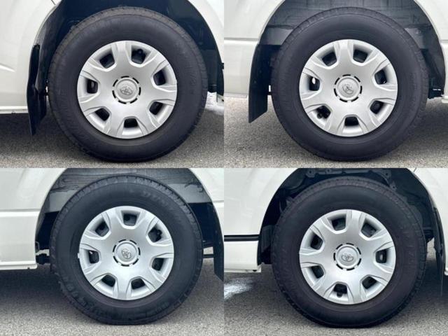 ハイエースバン ロングスーパーGLダークプライム2 保証書/衝突安全装置/両側電動スライドドア/車線逸脱防止支援システム/シート ハーフレザー/ETC/EBD付ABS/横滑り防止装置/エアバッグ 運転席/エアバッグ 助手席/MTモード付き ワンオーナー(50枚目)