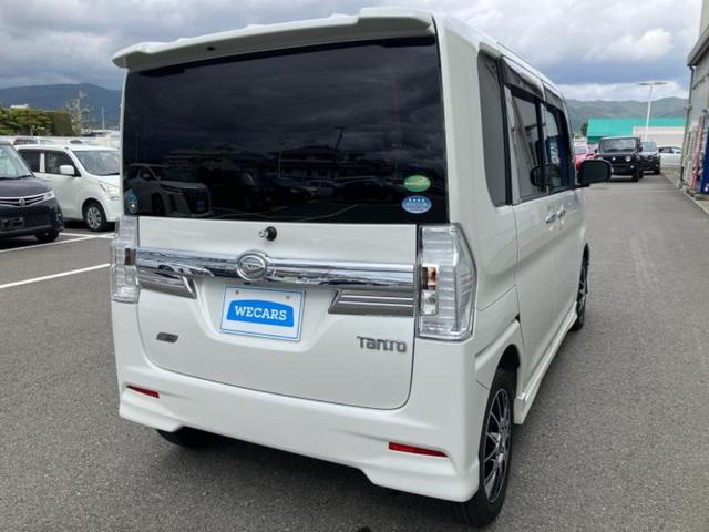 タント カスタムＸトップエディションＳＡ　新品タイヤ／社外　ＳＤナビ／衝突安全装置／電動スライドドア／シート　フルレザー／ヘッドランプ　ＬＥＤ／ＥＴＣ／ＥＢＤ付ＡＢＳ／横滑り防止装置／アイドリングストップ／バックモニター／フルセグＴＶ（3枚目）