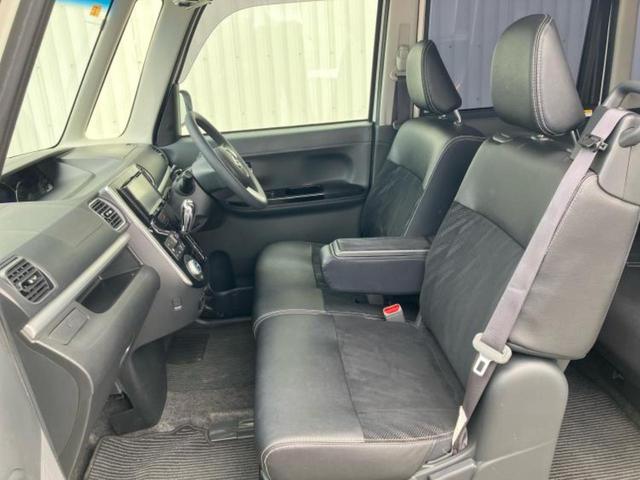 タント カスタムＸトップエディションＳＡ　新品タイヤ／社外　ＳＤナビ／衝突安全装置／電動スライドドア／シート　フルレザー／ヘッドランプ　ＬＥＤ／ＥＴＣ／ＥＢＤ付ＡＢＳ／横滑り防止装置／アイドリングストップ／バックモニター／フルセグＴＶ（6枚目）