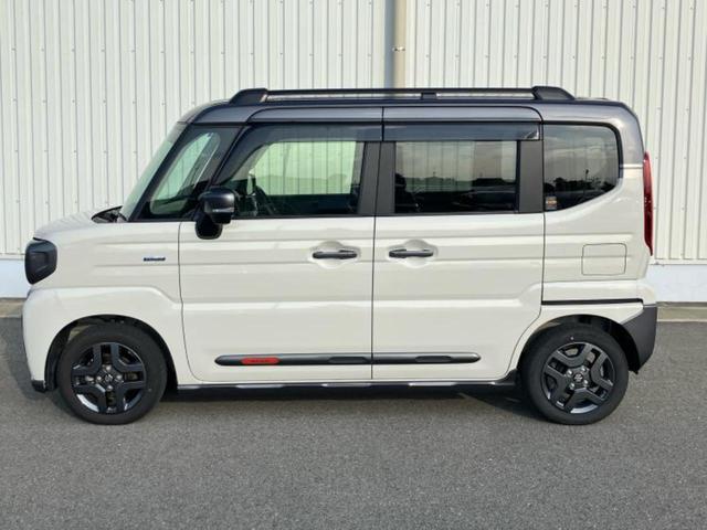 スペーシアギア ハイブリッドＸＺターボ　新品タイヤ／保証書／純正　９インチ　ナビ／セーフティサポート（スズキ）／両側電動スライドドア／シートヒーター　前席／全方位モニター／車線逸脱防止支援システム／パーキングアシスト　バックガイド　ターボ（2枚目）