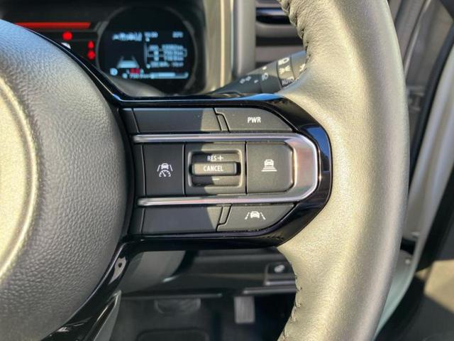 スペーシアギア ハイブリッドＸＺターボ　新品タイヤ／保証書／純正　９インチ　ナビ／セーフティサポート（スズキ）／両側電動スライドドア／シートヒーター　前席／全方位モニター／車線逸脱防止支援システム／パーキングアシスト　バックガイド　ターボ（35枚目）