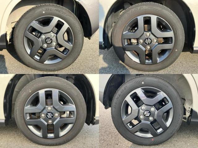 スペーシアギア ハイブリッドＸＺターボ　新品タイヤ／保証書／純正　９インチ　ナビ／セーフティサポート（スズキ）／両側電動スライドドア／シートヒーター　前席／全方位モニター／車線逸脱防止支援システム／パーキングアシスト　バックガイド　ターボ（52枚目）