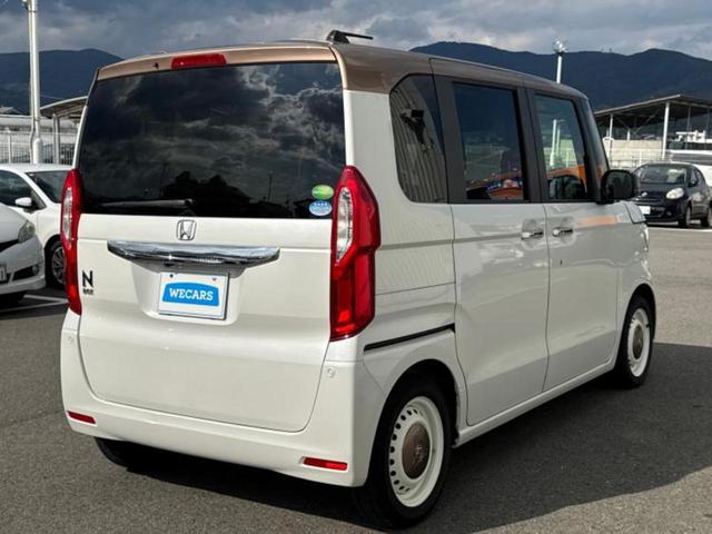 N-BOX G・Lホンダセンシングカッパーブラウンスタイル 新品タイヤ/純正 8インチ SDナビ/フリップダウンモニター/ホンダセンシング/両側電動スライドドア/車線逸脱防止支援システム/ヘッドランプ LED/Bluetooth接続/ETC/EBD付ABS(3枚目)