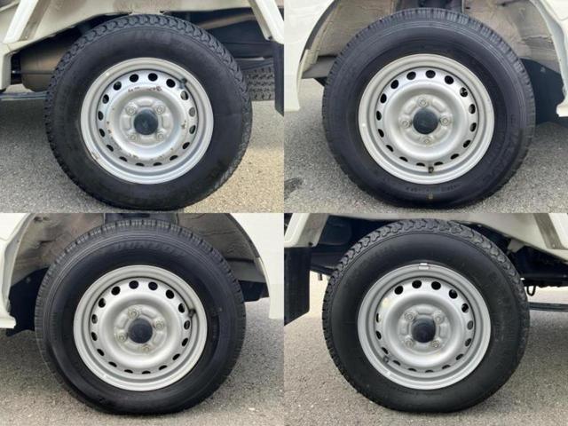 ハイゼットトラック スタンダード　新品タイヤ／エアバッグ　運転席／エアバッグ　助手席／衝突安全ボディ／パワーステアリング／マニュアルエアコン／ユーザー買取車／最大積載量３５０ｋｇ／デュアルエアバッグ／アクセサリーソケット／間欠ワイパー（38枚目）