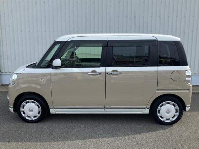 ムーヴキャンバス XメイクアップリミテッドSA3 新品タイヤ/社外 SDナビ/衝突安全装置/両側電動スライドドア/車線逸脱防止支援システム/ETC/EBD付ABS/横滑り防止装置/アイドリングストップ/ワンセグTV/エアバッグ 運転席 レーンアシスト(2枚目)