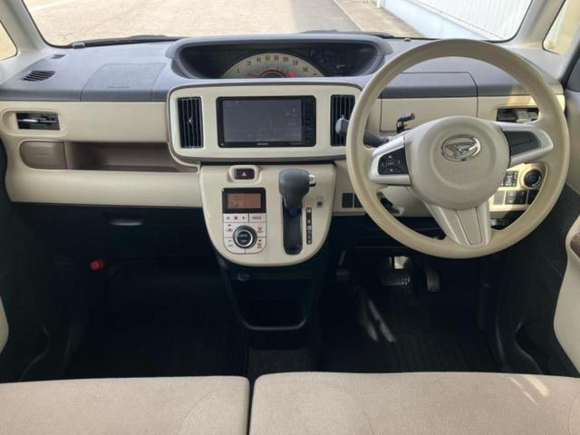 ムーヴキャンバス XメイクアップリミテッドSA3 新品タイヤ/社外 SDナビ/衝突安全装置/両側電動スライドドア/車線逸脱防止支援システム/ETC/EBD付ABS/横滑り防止装置/アイドリングストップ/ワンセグTV/エアバッグ 運転席 レーンアシスト(9枚目)