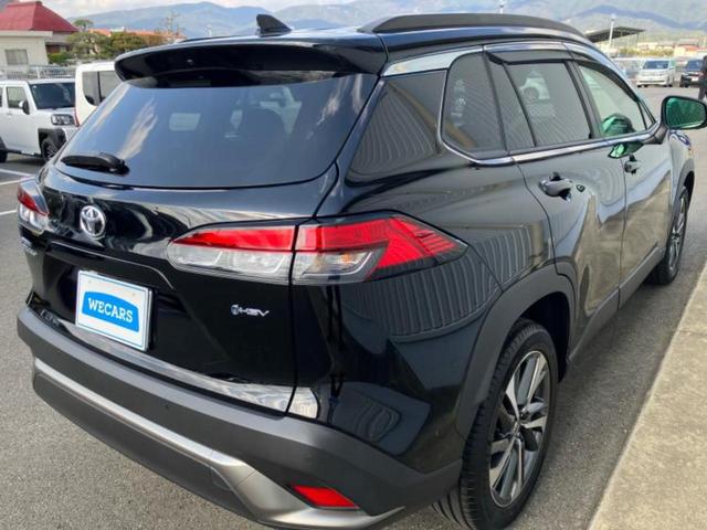 カローラクロス ハイブリッドＺ　保証書／ディスプレイオーディオ＋ナビ１０インチ／シートヒーター／車線逸脱防止支援システム／電動バックドア／ヘッドランプ　ＬＥＤ／ＥＴＣ／ＥＢＤ付ＡＢＳ／横滑り防止装置／アイドリングストップ（3枚目）