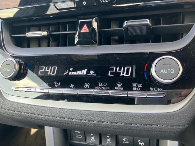 カローラクロス ハイブリッドＺ　保証書／ディスプレイオーディオ＋ナビ１０インチ／シートヒーター／車線逸脱防止支援システム／電動バックドア／ヘッドランプ　ＬＥＤ／ＥＴＣ／ＥＢＤ付ＡＢＳ／横滑り防止装置／アイドリングストップ（16枚目）