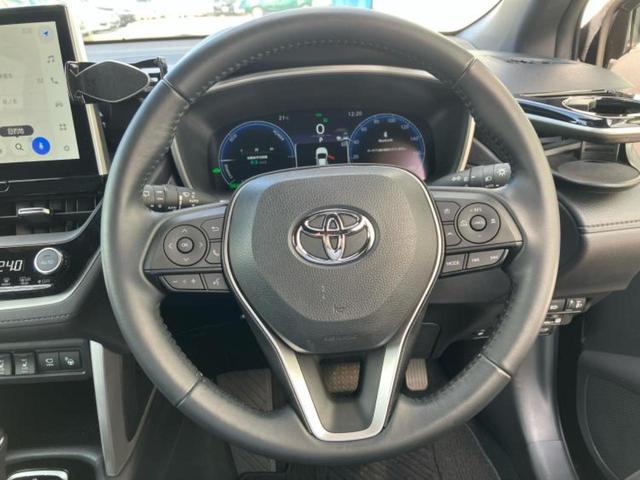 カローラクロス ハイブリッドＺ　保証書／ディスプレイオーディオ＋ナビ１０インチ／シートヒーター／車線逸脱防止支援システム／電動バックドア／ヘッドランプ　ＬＥＤ／ＥＴＣ／ＥＢＤ付ＡＢＳ／横滑り防止装置／アイドリングストップ（32枚目）