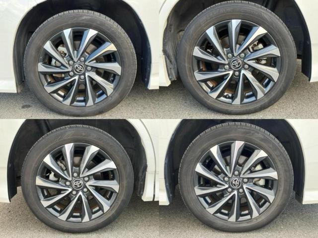 ヴォクシー ハイブリッドＳ－Ｚ　新品タイヤ／ディスプレイオーディオ＋ナビ１０．５インチ／トヨタセーフティセンス／両側電動スライドドア／シートヒーター　前席／車線逸脱防止支援システム／シート　ハーフレザー／電動バックドア　バックカメラ（52枚目）