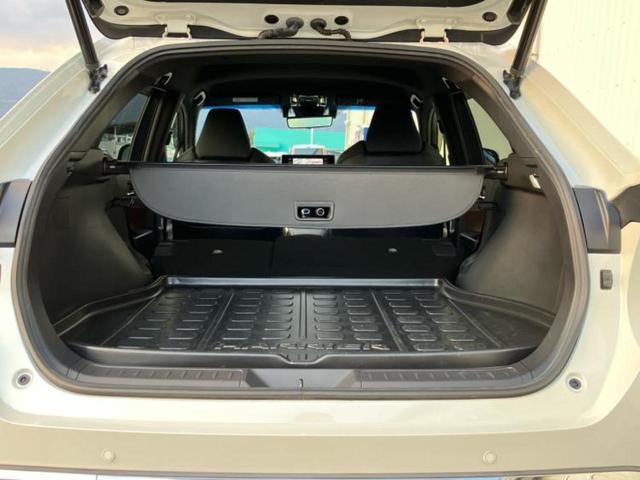 ハリアー Gレザーパッケージ 新品タイヤ/モデリスタエアロ/純正 SDナビ/デジタルインナーミラー/トヨタセーフティセンス/シートヒーター 前席/車線逸脱防止支援システム/シート 合皮/電動バックドア 衝突被害軽減システム ETC(19枚目)