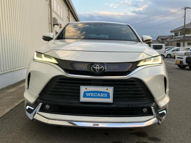 ハリアー Gレザーパッケージ 新品タイヤ/モデリスタエアロ/純正 SDナビ/デジタルインナーミラー/トヨタセーフティセンス/シートヒーター 前席/車線逸脱防止支援システム/シート 合皮/電動バックドア 衝突被害軽減システム ETC(42枚目)