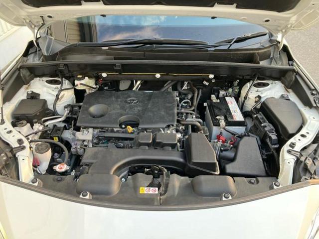 ハリアー Gレザーパッケージ 新品タイヤ/モデリスタエアロ/純正 SDナビ/デジタルインナーミラー/トヨタセーフティセンス/シートヒーター 前席/車線逸脱防止支援システム/シート 合皮/電動バックドア 衝突被害軽減システム ETC(47枚目)