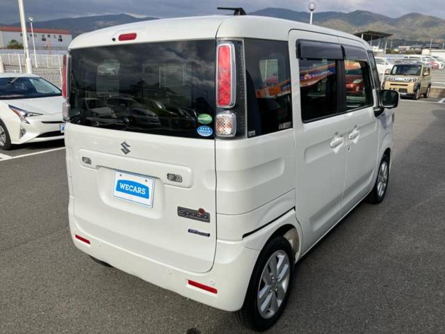 スペーシア ハイブリッドX 純正 SDナビ/セーフティサポート(スズキ)/両側電動スライドドア/シートヒーター/車線逸脱防止支援システム/ヘッドランプ LED/ETC/EBD付ABS/横滑り防止装置/アイドリングストップ(3枚目)
