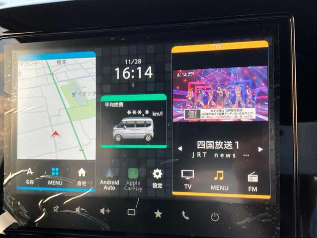 スペーシア ハイブリッドＸ　純正　９インチ　メモリーナビ／セーフティサポート（スズキ）／両側電動スライドドア／シートヒーター　前席／全方位モニター／車線逸脱防止支援システム／ヘッドランプ　ＬＥＤ／Ｂｌｕｅｔｏｏｔｈ接続（11枚目）