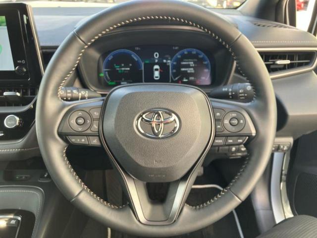 カローラ ハイブリッドダブルバイビー　保証書／ディスプレイオーディオ＋ナビ／衝突安全装置／車線逸脱防止支援システム／シート　合皮／ヘッドランプ　ＬＥＤ／ＥＴＣ／ＥＢＤ付ＡＢＳ／横滑り防止装置／アイドリングストップ　衝突被害軽減システム（16枚目）