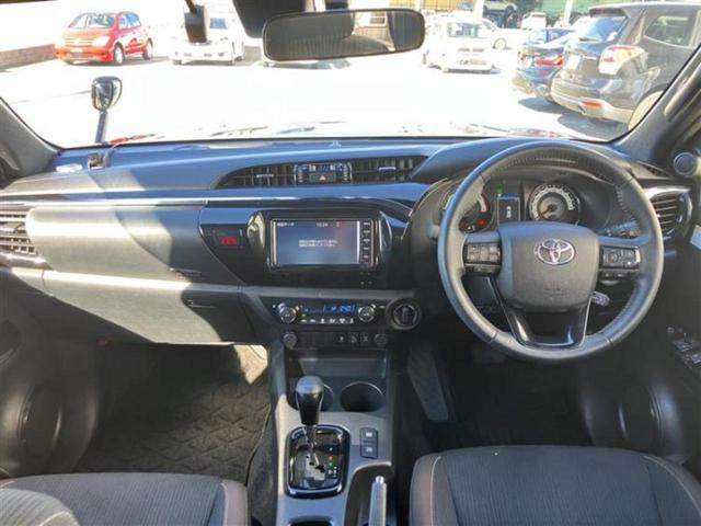 ハイラックス 4WD Zブラックラリーエディション 新品タイヤ/純正 SDナビ/衝突安全装置/車線逸脱防止支援システム/ヘッドランプ LED/ETC/EBD付ABS/横滑り防止装置/フルセグTV/エアバッグ 運転席/エアバッグ 助手席 ワンオーナー(7枚目)