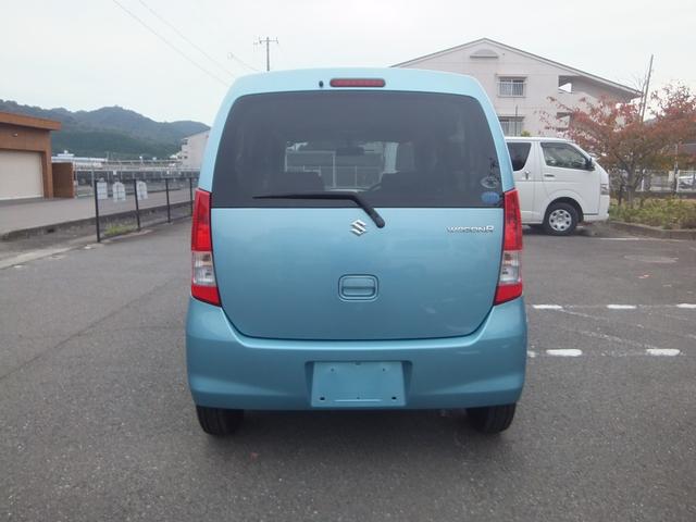 ワゴンR FX 衝突安全ボディ キーレス ABS ベンチシート CD ETC レベライザー 電動格納ミラー 盗難防止システム 禁煙車(4枚目)