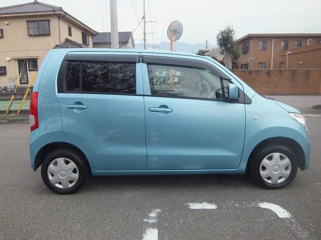 ワゴンR FX 衝突安全ボディ キーレス ABS ベンチシート CD ETC レベライザー 電動格納ミラー 盗難防止システム 禁煙車(6枚目)