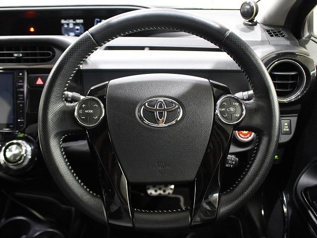 アクア Ｇ　Ｇ’ｓ　アルパインナビ・バックカメラ・ＥＴＣ・Ｂｌｕｅｔｏｏｔｈ・ハーフレザーシート・ＬＥＤライト・クルーズコントロール・ステアリングスイッチ・ドライブレコーダー・アイドリングストップ・衝突安全ボディ（31枚目）