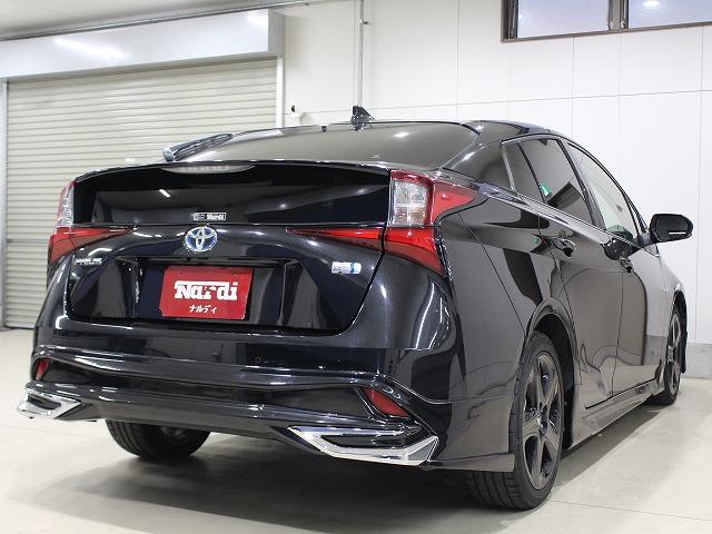 プリウス Sツーリングセレクション・ブラックエディション フルエアロ・レザー調シート・ETC・バックカメラ・Bluetooth・LEDライト・オートマチックハイビーム・シートヒーター・クルーズコントロール・衝突軽減システム・クリアランスソナー・100V電源(14枚目)