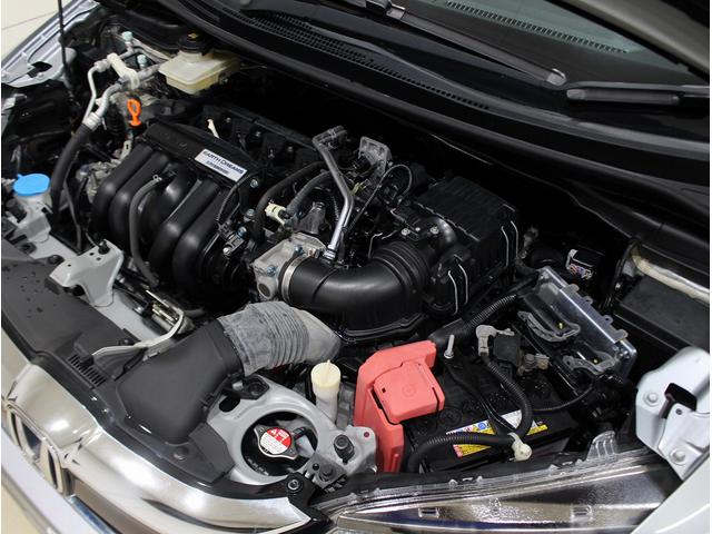 フィットハイブリッド Ｌパッケージ　純正ＨＤＤナビ・バックカメラ・ＥＴＣ・クルーズコントロール・ハーフレザーシート・本革巻きステアリング・ステアリングリモコン・ＬＥＤライト・ＡＵＴＯライト・衝突軽減システム・電動格納ミラー（41枚目）