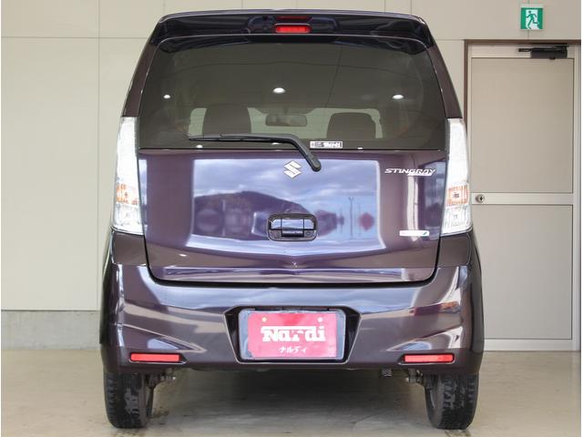 ワゴンRスティングレー X SDナビ・CD・DVD・アイドリングストップ・バンパーフォグ・AUTOエアコン・電動格納ミラー・スマートキー・フルフラット・盗難防止装置・衝突安全ボディ・HIDライト・純正アルミホイール(17枚目)