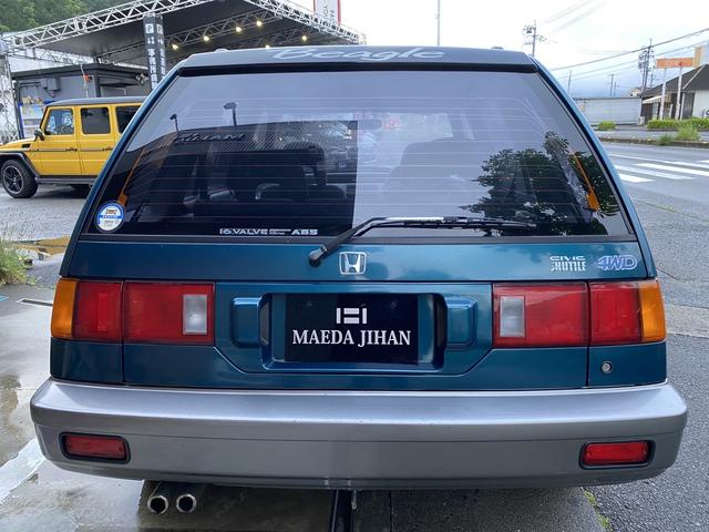 シビックシャトル ホンダ ビーグル ５速ｍｔ ４ｗｄ サンルーフ タイミングベルト交換済みの中古車詳細 中古車検索ならkurutown クルタウン